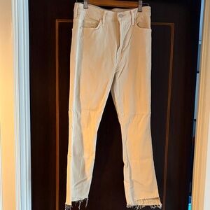 Women’s Cream Jeans